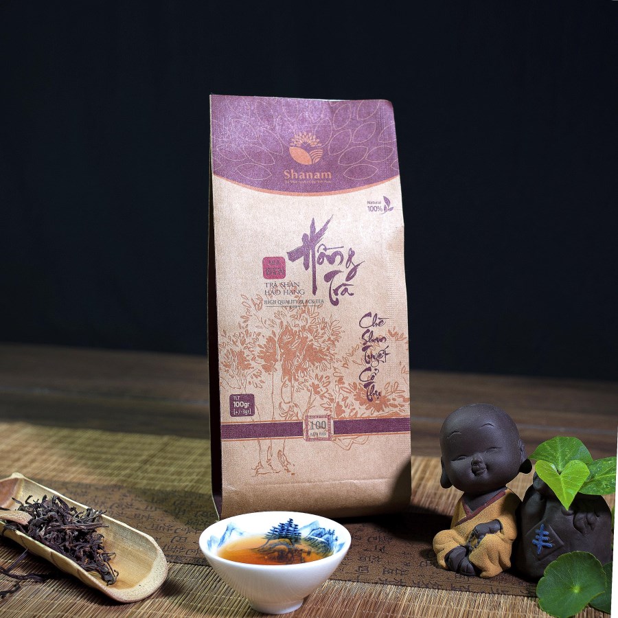 Trà đen – Hồng trà Shan hảo hạng (Túi 100g)