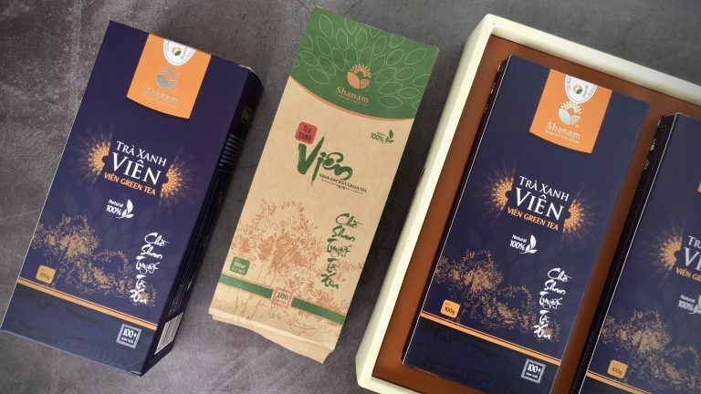 Trà xanh Viên – Viên green tea (Hộp 100gr)