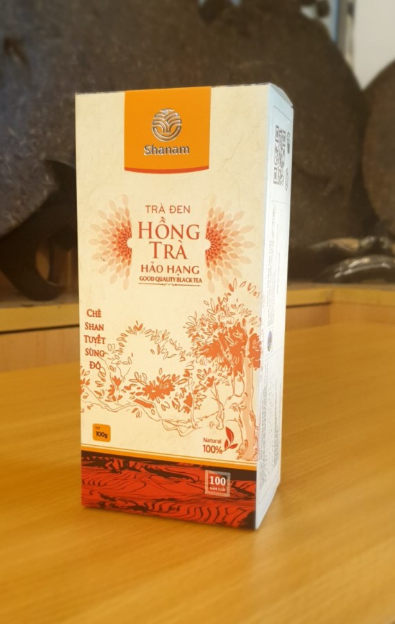 Trà đen – Hồng trà Shan hảo hạng (Hộp 100gr)