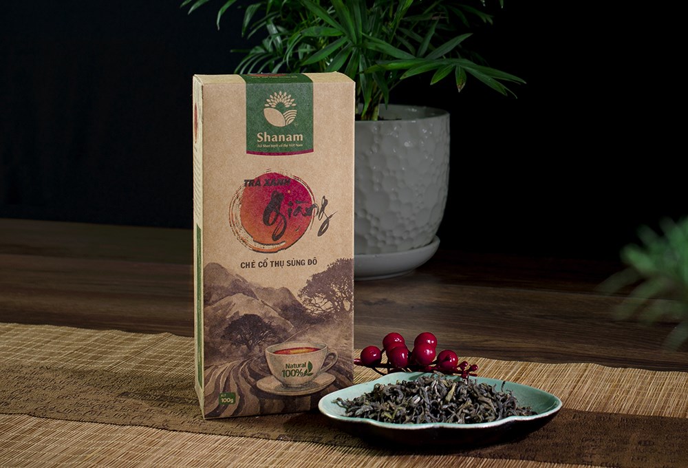 Trà xanh Giàng – Giàng green tea (Hộp 100g)